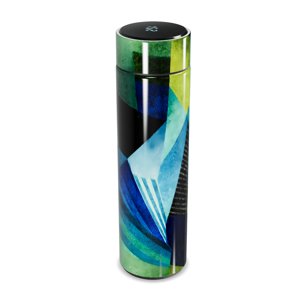 Garrafa Térmica Touch - Colorida Geométrica