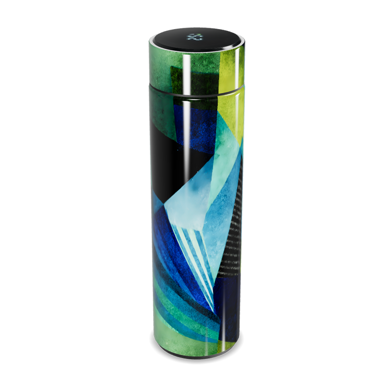 Garrafa Térmica Touch - Colorida Geométrica