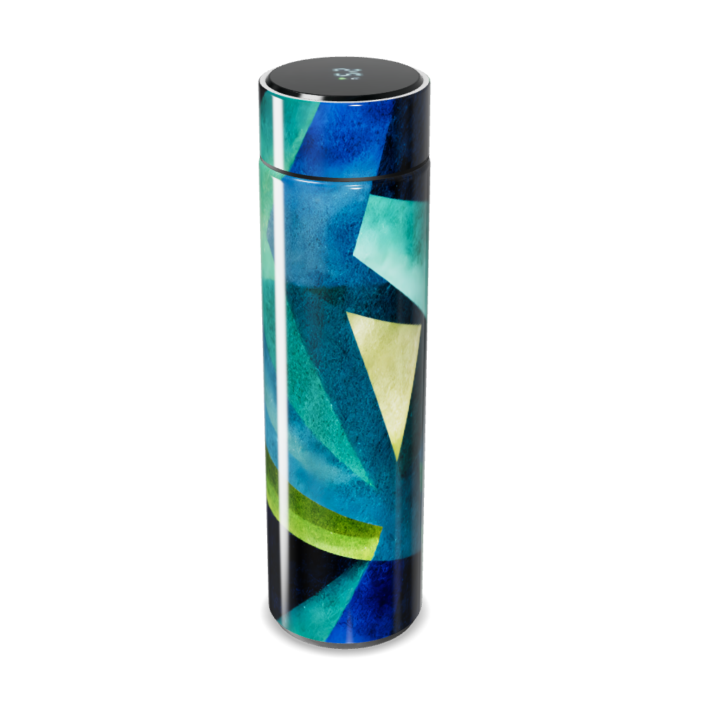 Garrafa Térmica Touch - Colorida Geométrica