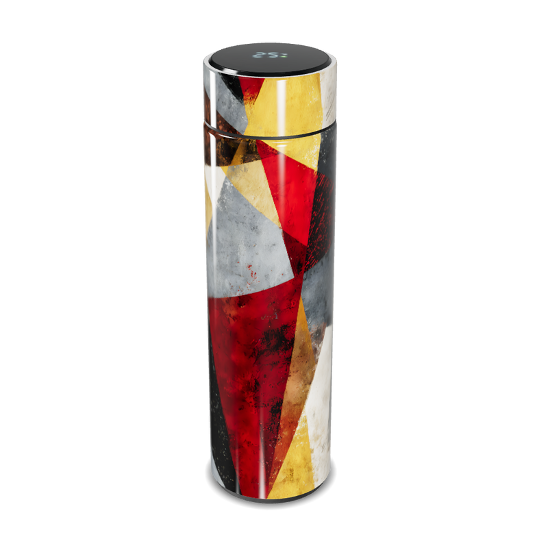 Garrafa Térmica Touch - Abstrata Colorida