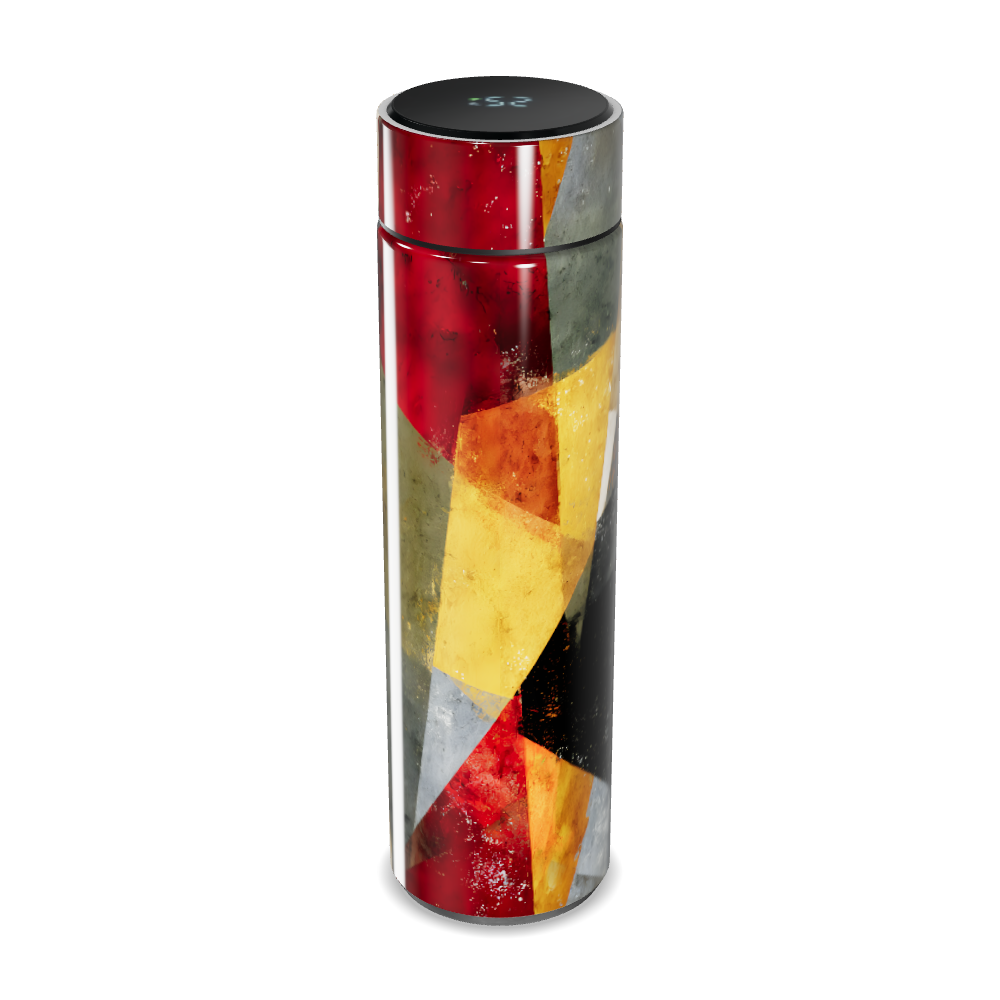 Garrafa Térmica Touch - Abstrata Colorida