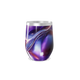 Copo Térmico Slim - Roxo Metálico Abstrato