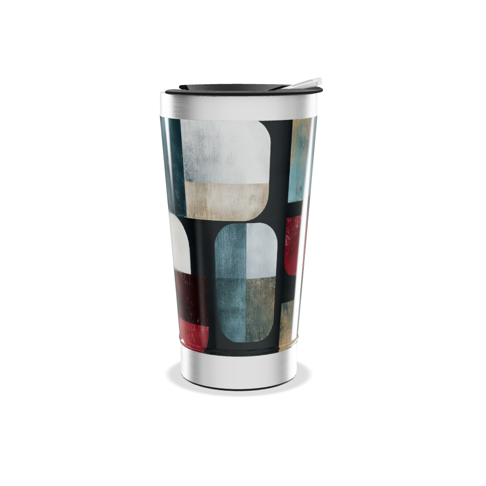 Copo Térmico - Aço Inox Estampa Colorida