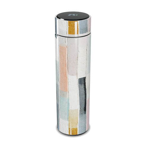 Garrafa Térmica Touch - Estampa Abstrata Colorida