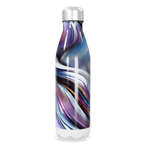 Garrafa Inox Cores Abstratas 500ml