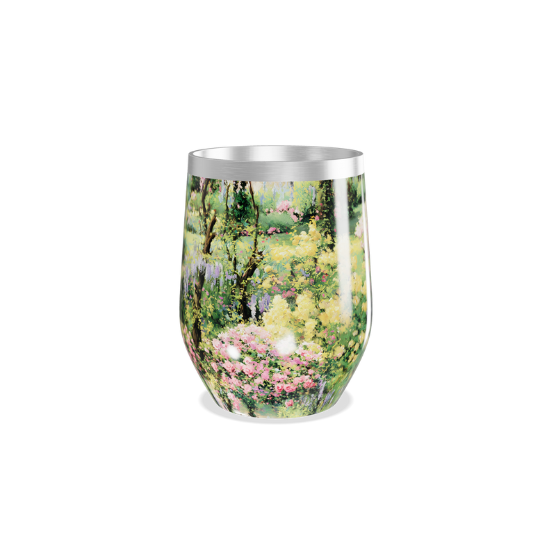 Copo Térmico Slim - Estampa Jardim Colorido