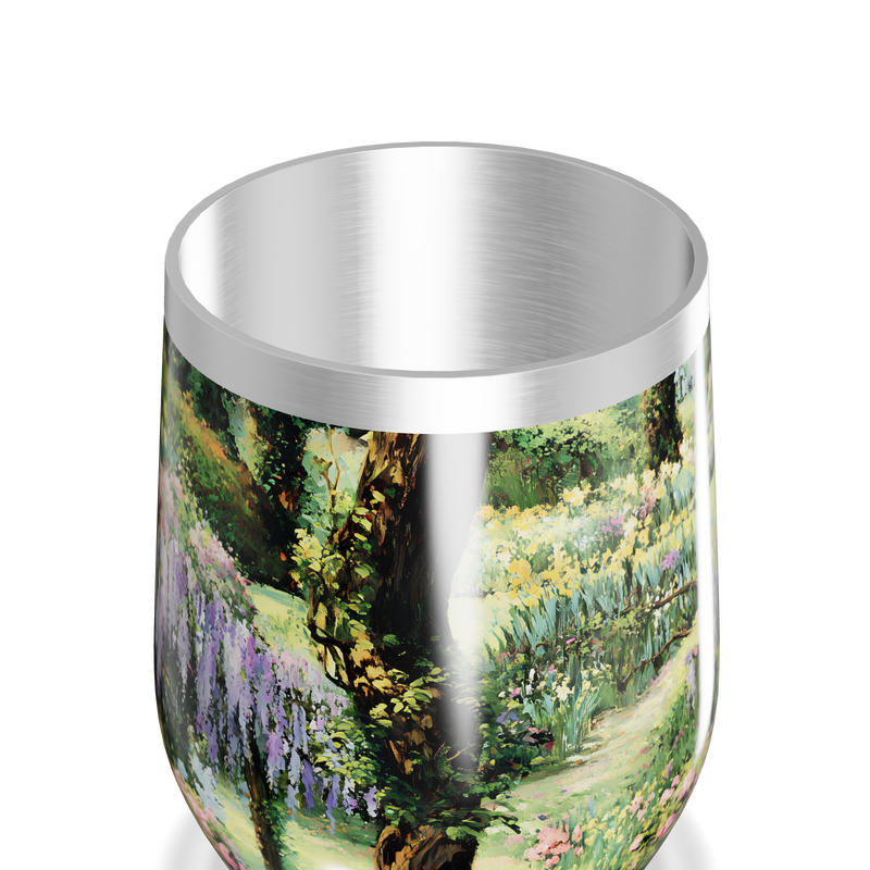 Copo Térmico Slim - Estampa Jardim Colorido