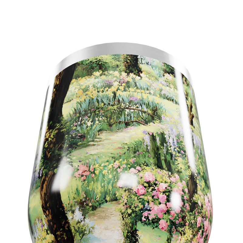 Copo Térmico Slim - Estampa Jardim Colorido