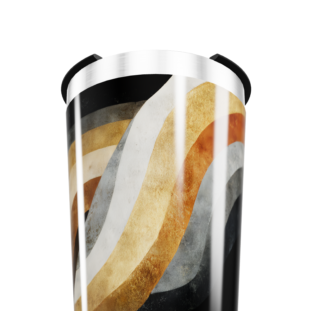 Copo Térmico - Estampa Retro Colorido