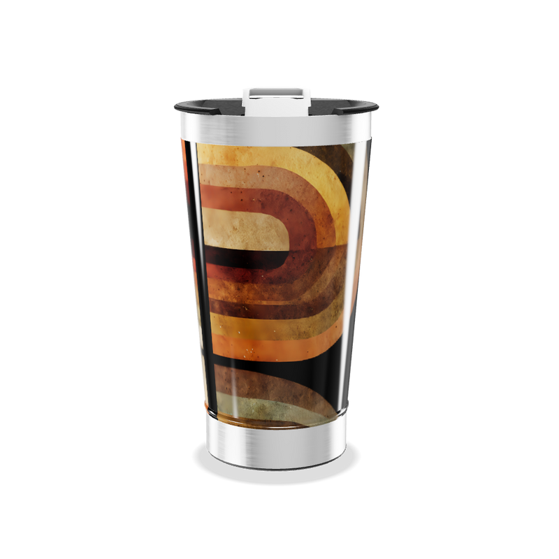 Copo Térmico - Estampa Retrô