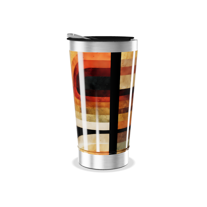 Copo Térmico - Estampa Retrô