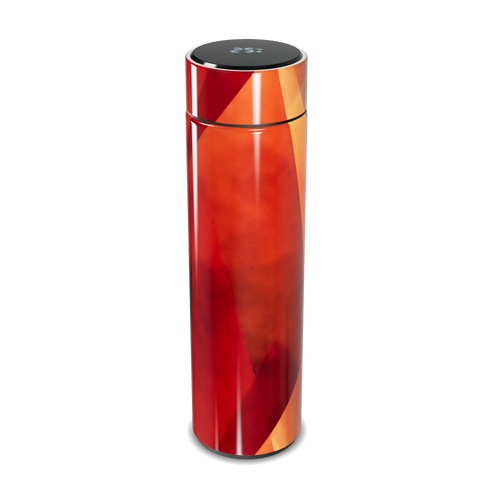 Garrafa Térmica Touch - Vermelha Digital Inox