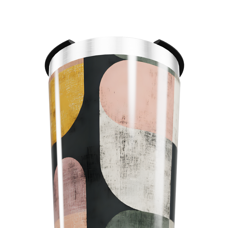 Copo Térmico - Estampa Geométrica Colorida