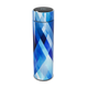 Garrafa Térmica Touch Azul - Estampa Geométrica