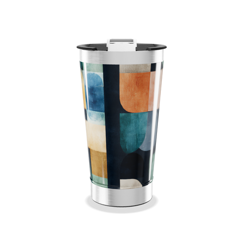 Copo Térmico - Estampado Multicolorido