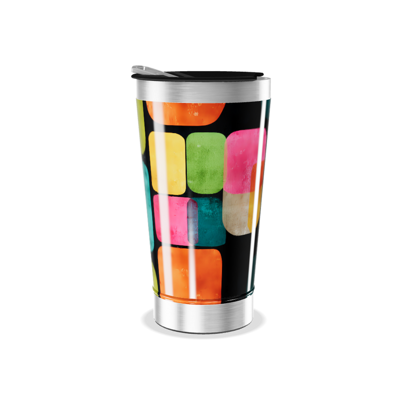 Copo Térmico - Estampado Colorido
