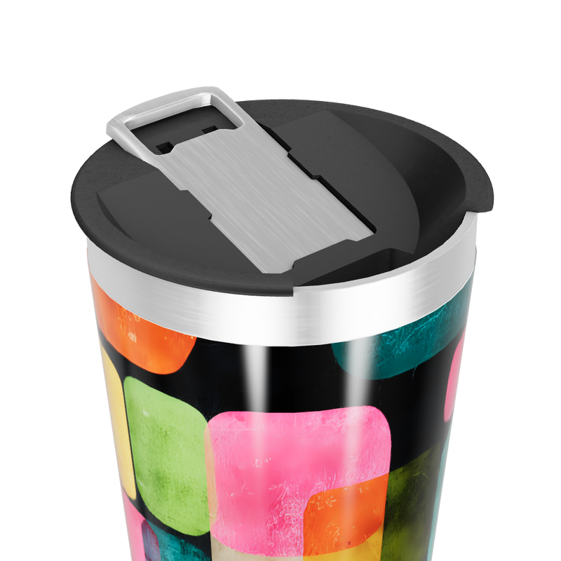 Copo Térmico - Estampado Colorido