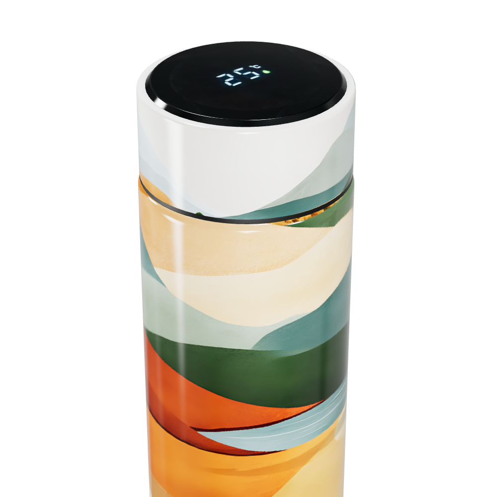 Garrafa Térmica Touch - Com Estampa Colorida