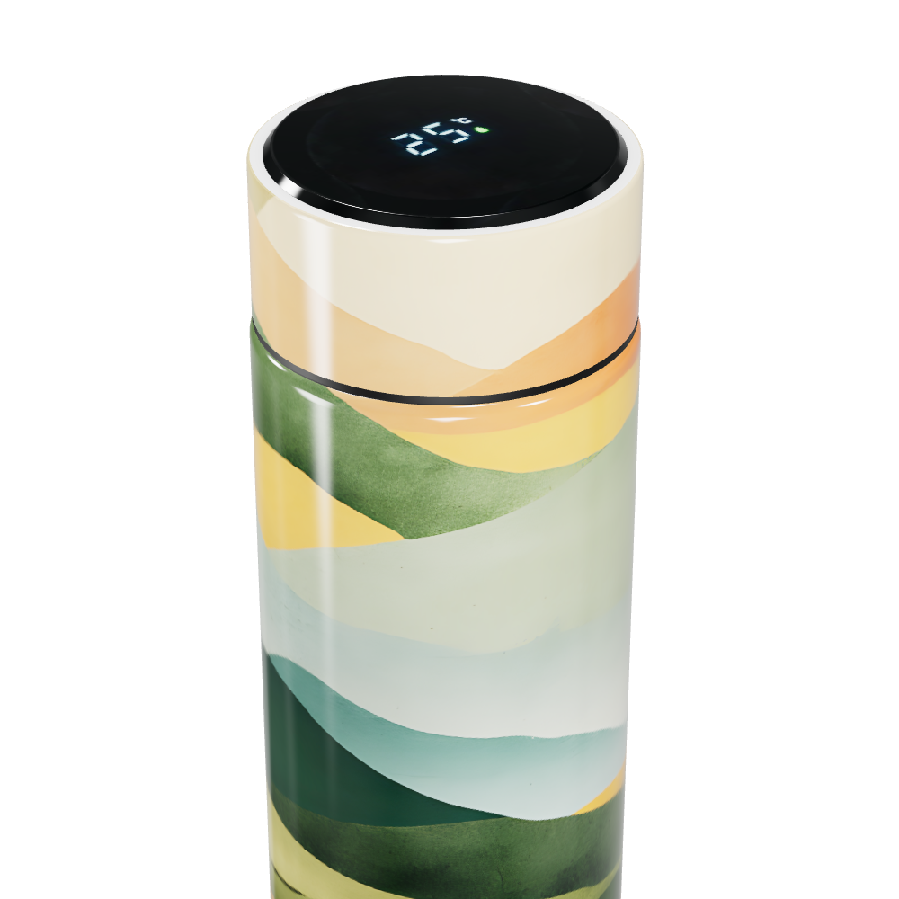 Garrafa Térmica Touch - Estampa Colorida 500ml