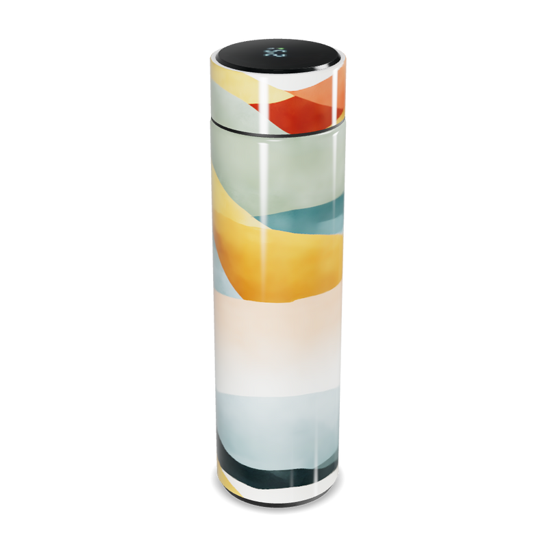 Garrafa Térmica Touch - Estampa Colorida