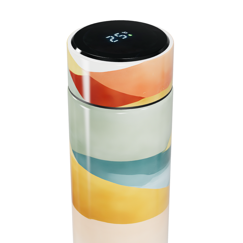 Garrafa Térmica Touch - Estampa Colorida