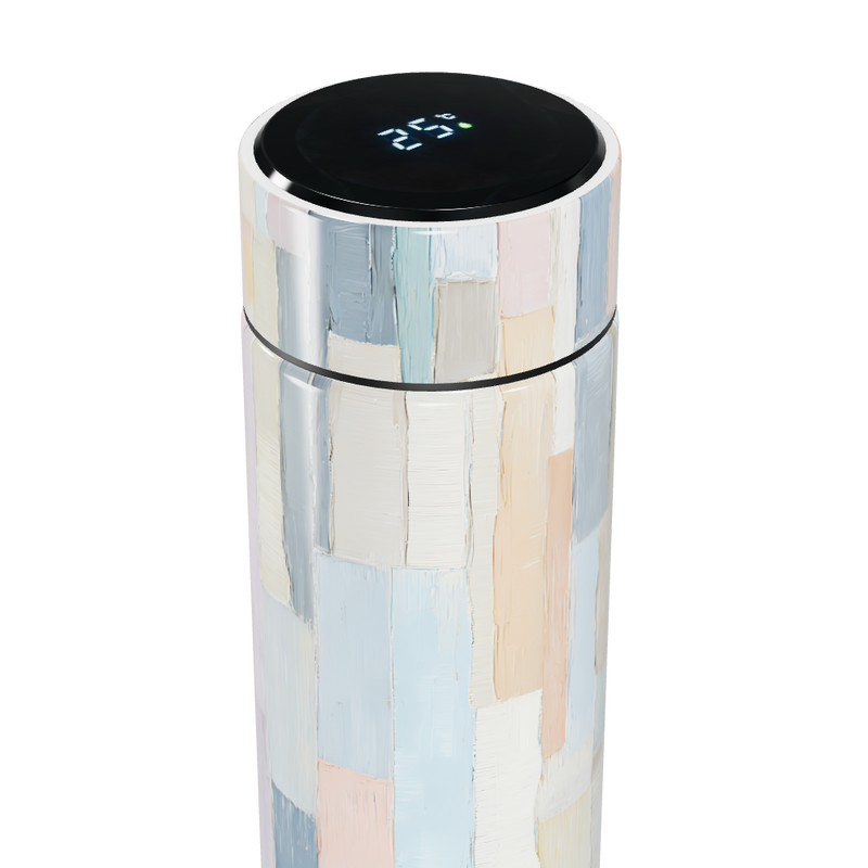 Garrafa Térmica Touch - Estampa Pastel