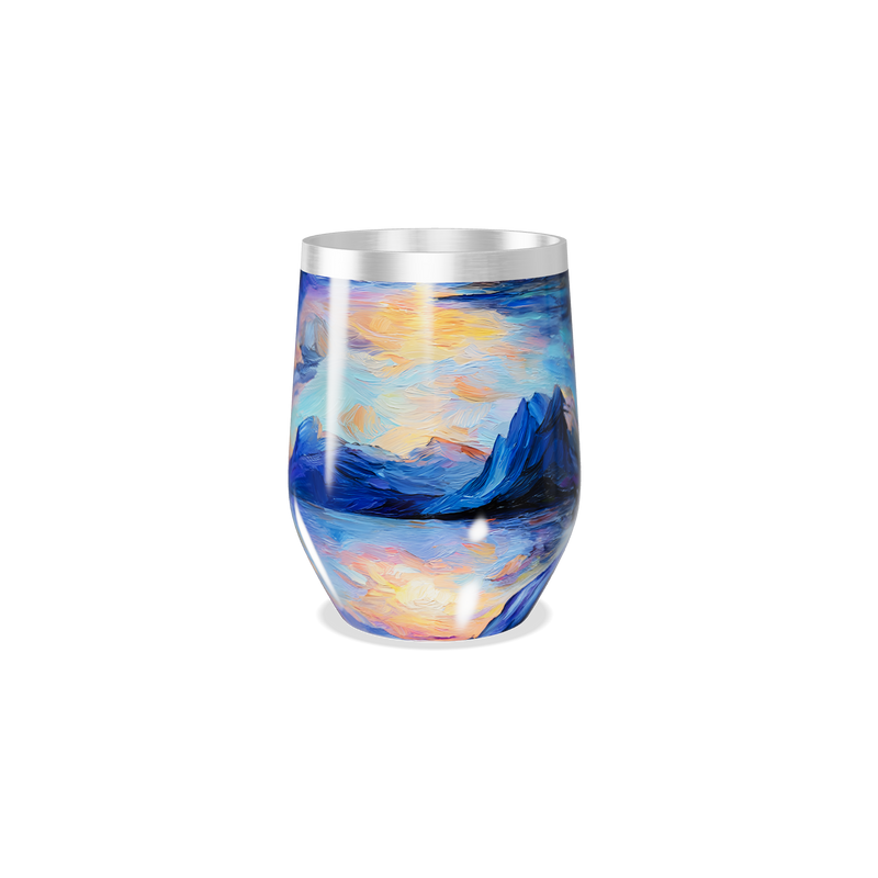 Copo Térmico Slim - Estampa Céu Azul