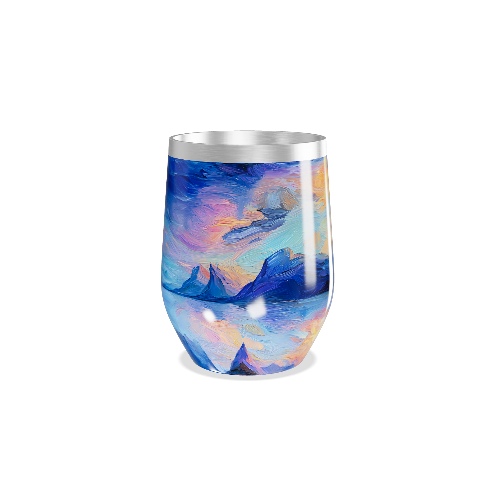 Copo Térmico Slim - Estampa Céu Azul