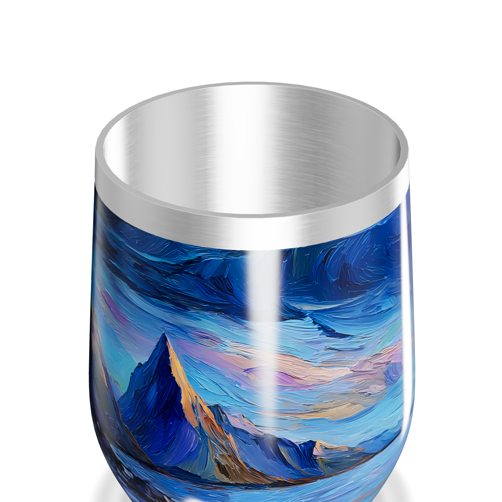 Copo Térmico Slim - Estampa Céu Azul