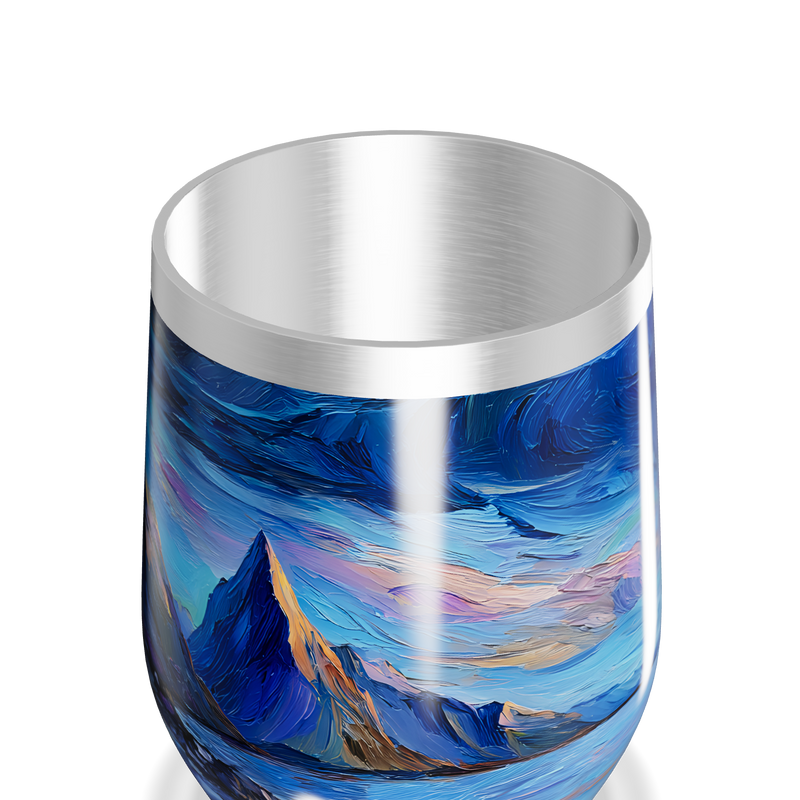 Copo Térmico Slim - Estampa Céu Azul