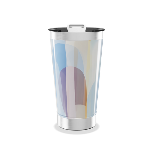 Copo Térmico - Estampado Colorido Inox