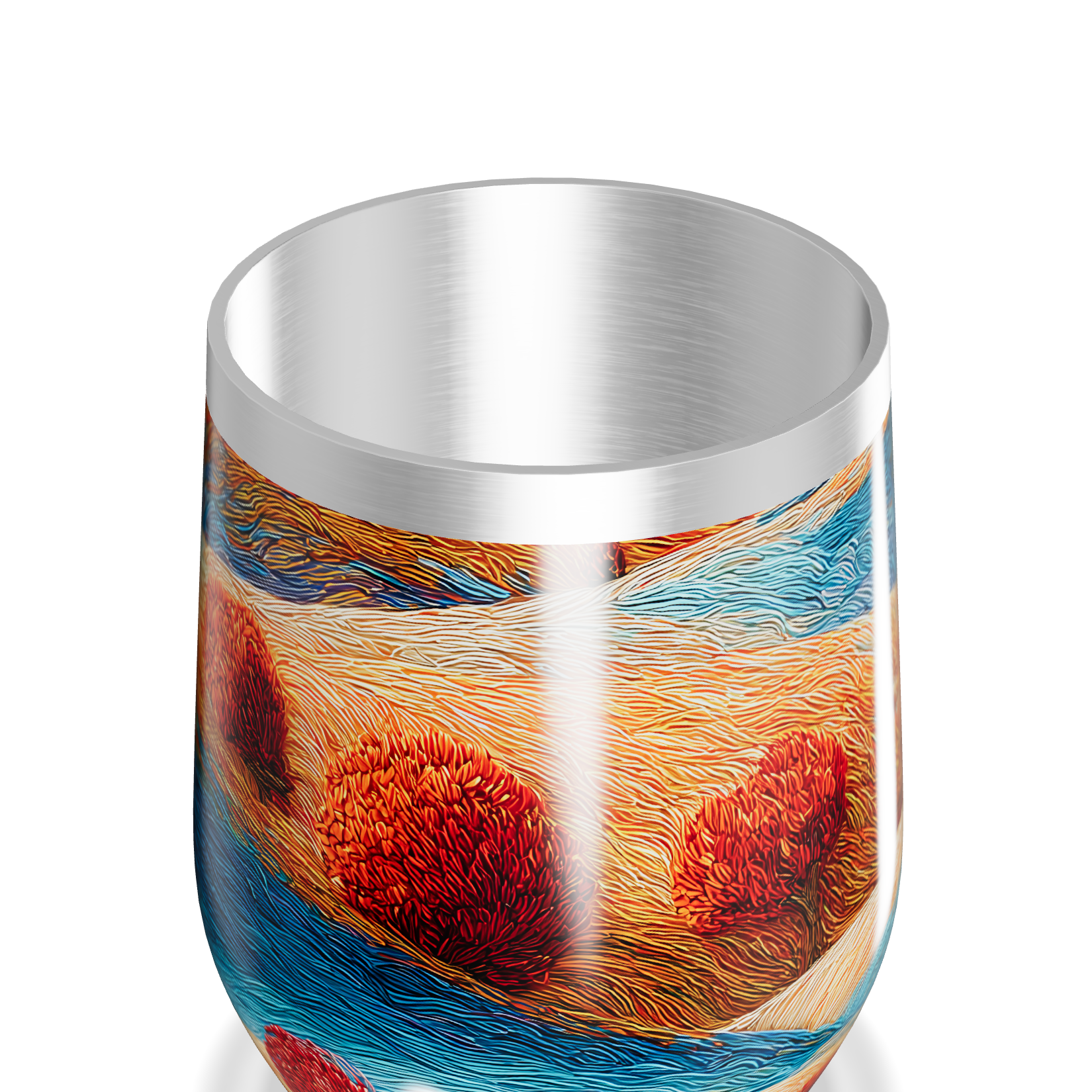 Copo Térmico Slim - Paisagem Colorida