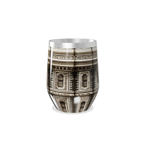 Copo Térmico Slim - Estampa Arquitetônica