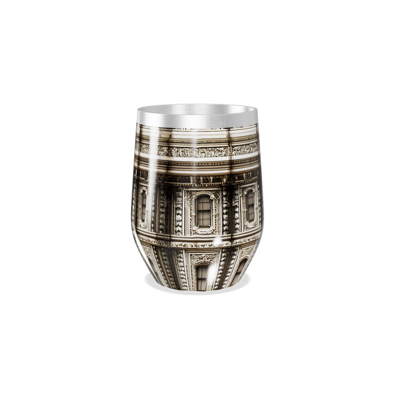 Copo Térmico Slim - Estampa Arquitetônica