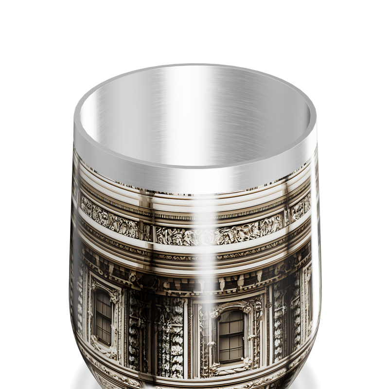 Copo Térmico Slim - Estampa Arquitetônica