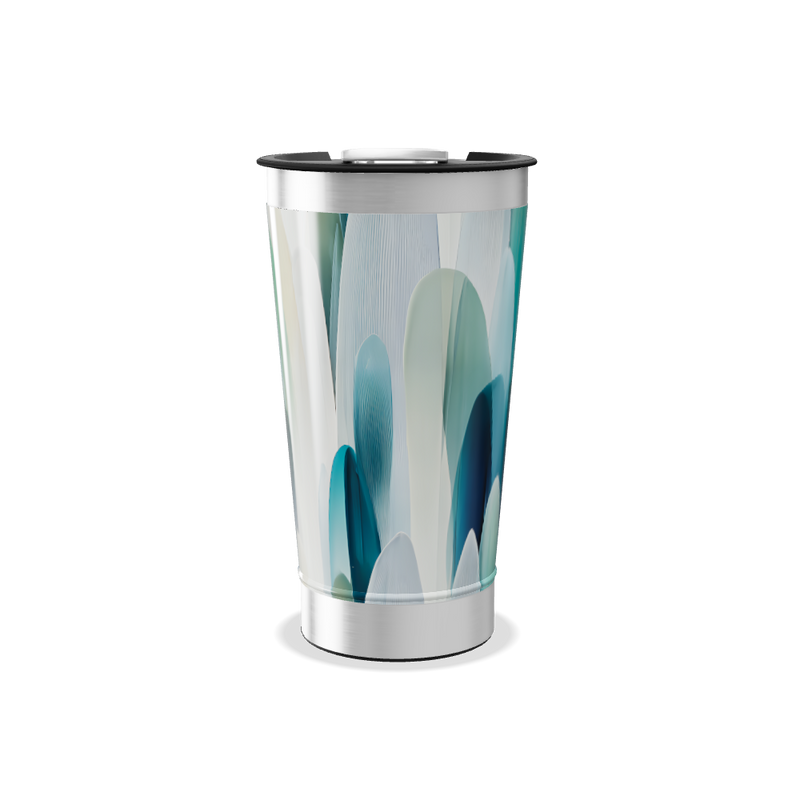 Copo Térmico - Estampa Colorida Aço Inox