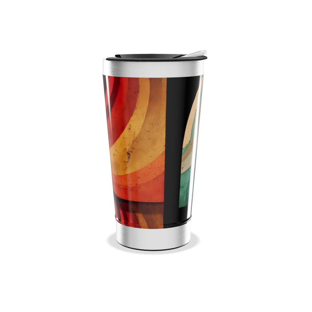 Copo Térmico - Estampado Multicolorido