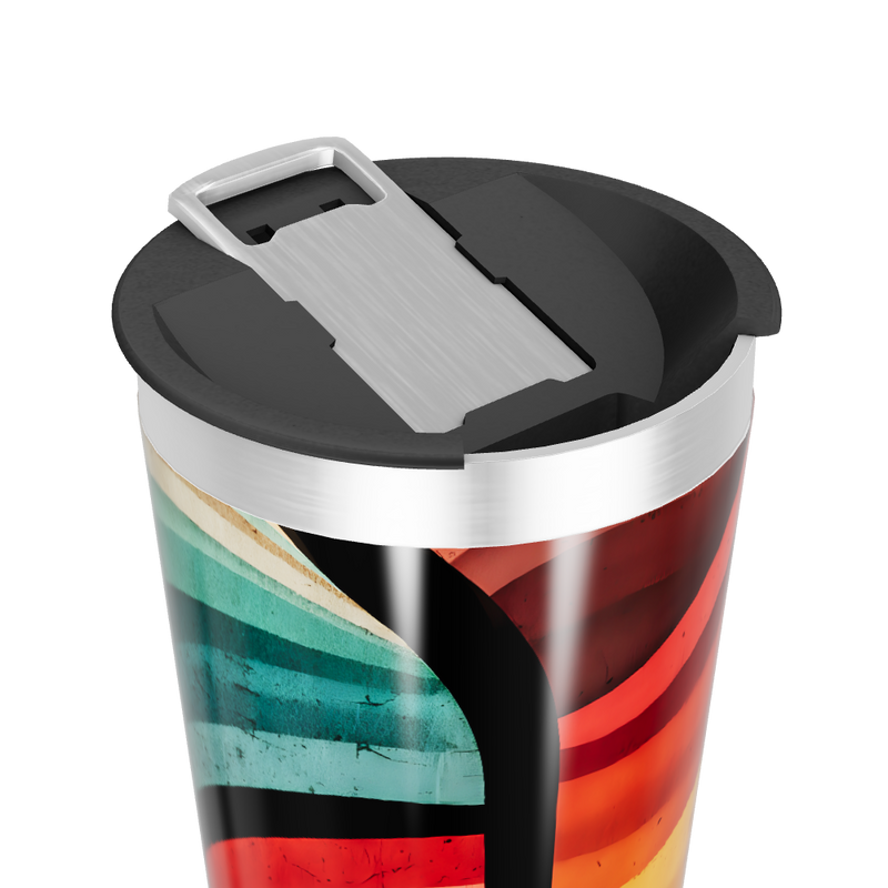 Copo Térmico - Estampado Multicolorido