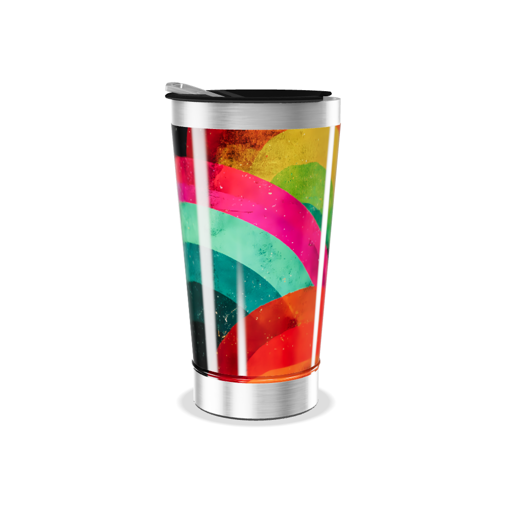 Copo Térmico - Multicolorido Aço Inox