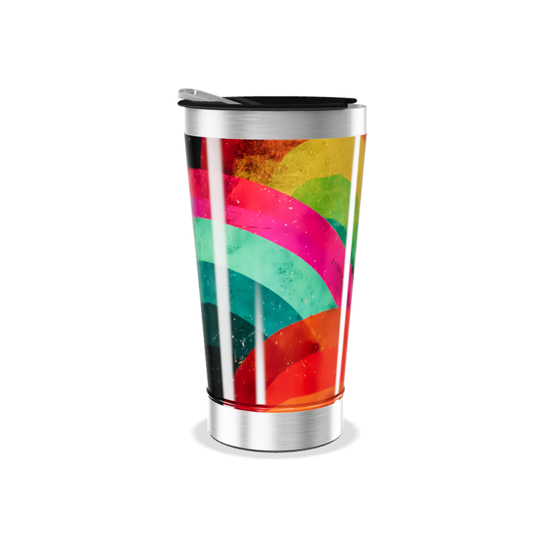 Copo Térmico - Multicolorido Aço Inox