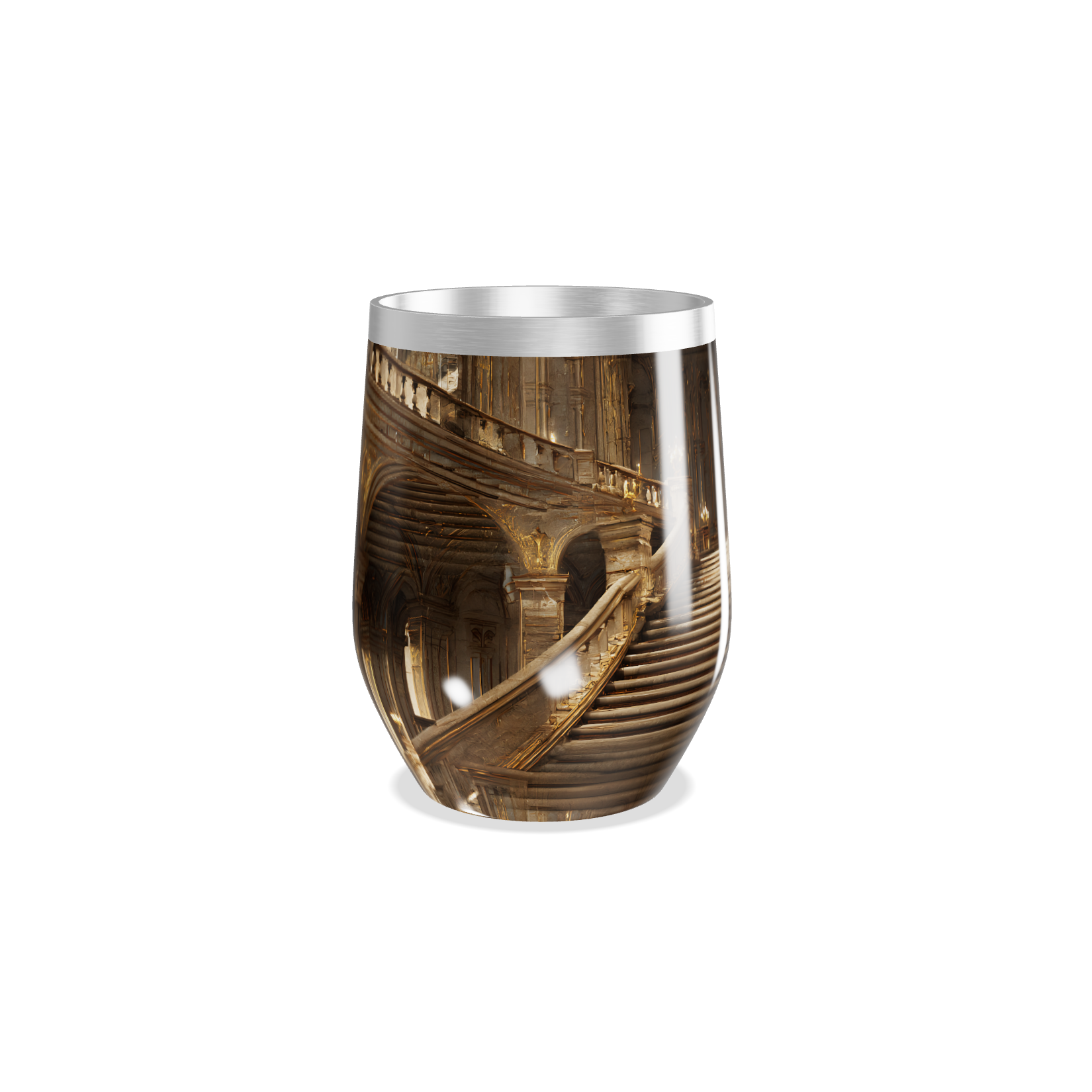 Copo Térmico Slim - Estampa Arquitetura