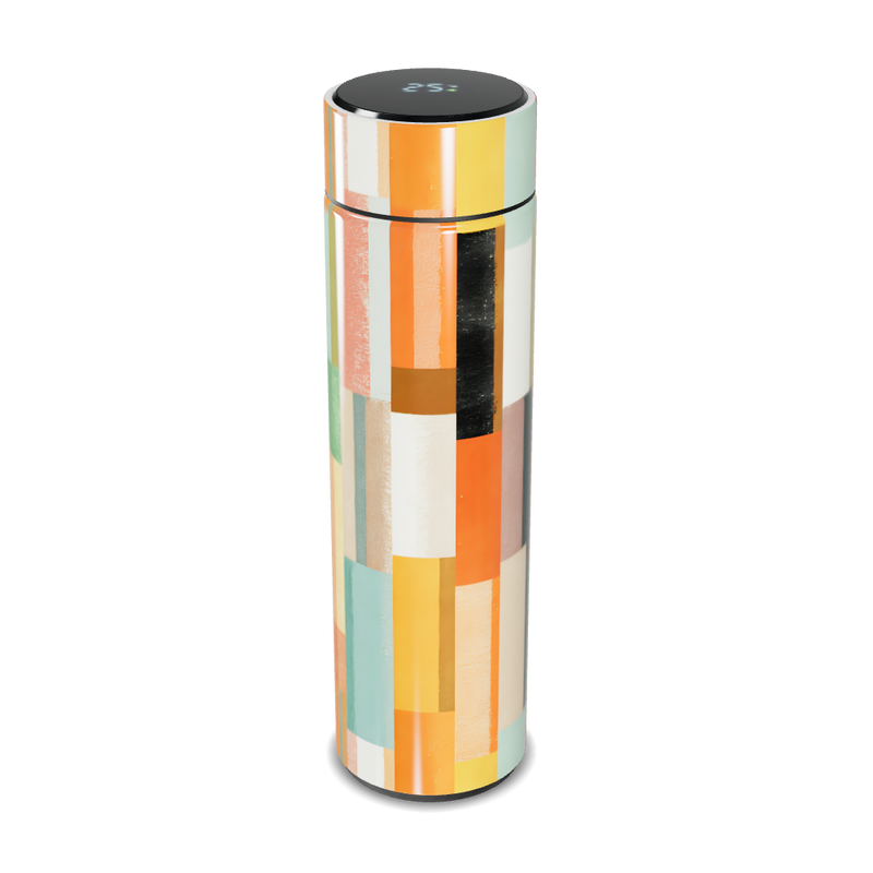 Garrafa Térmica Touch - Estampa Colorida