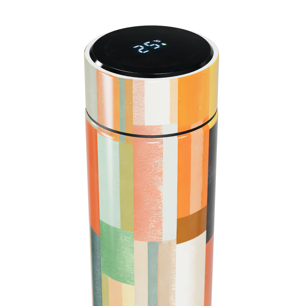 Garrafa Térmica Touch - Estampa Colorida