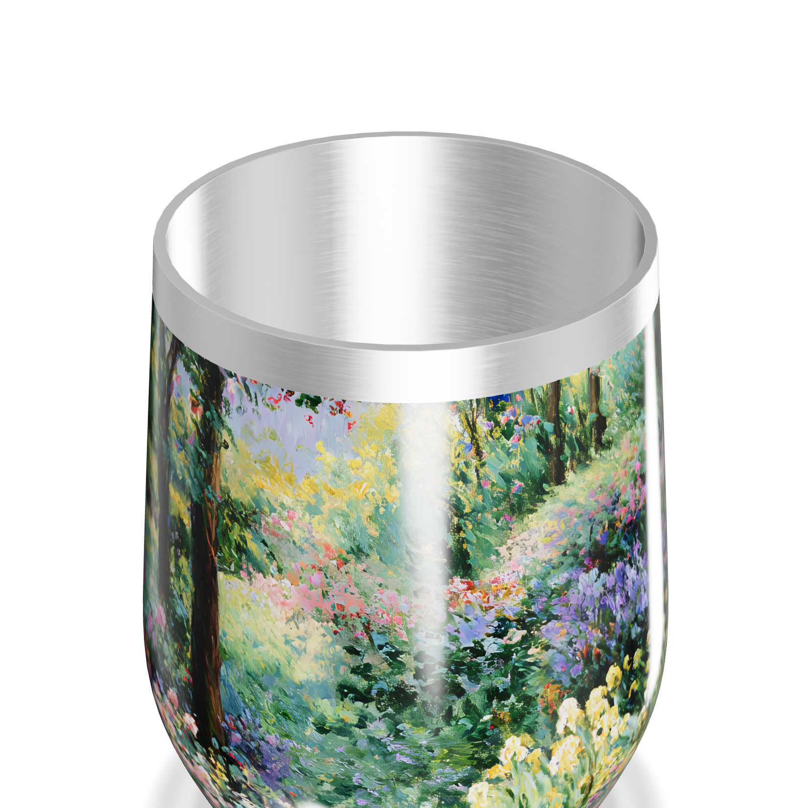 Copo Térmico Slim - Estampa Jardim Florido