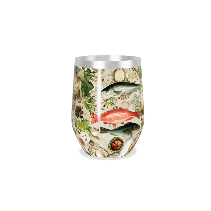 Copo Térmico Slim - Estampa Floral Colorida