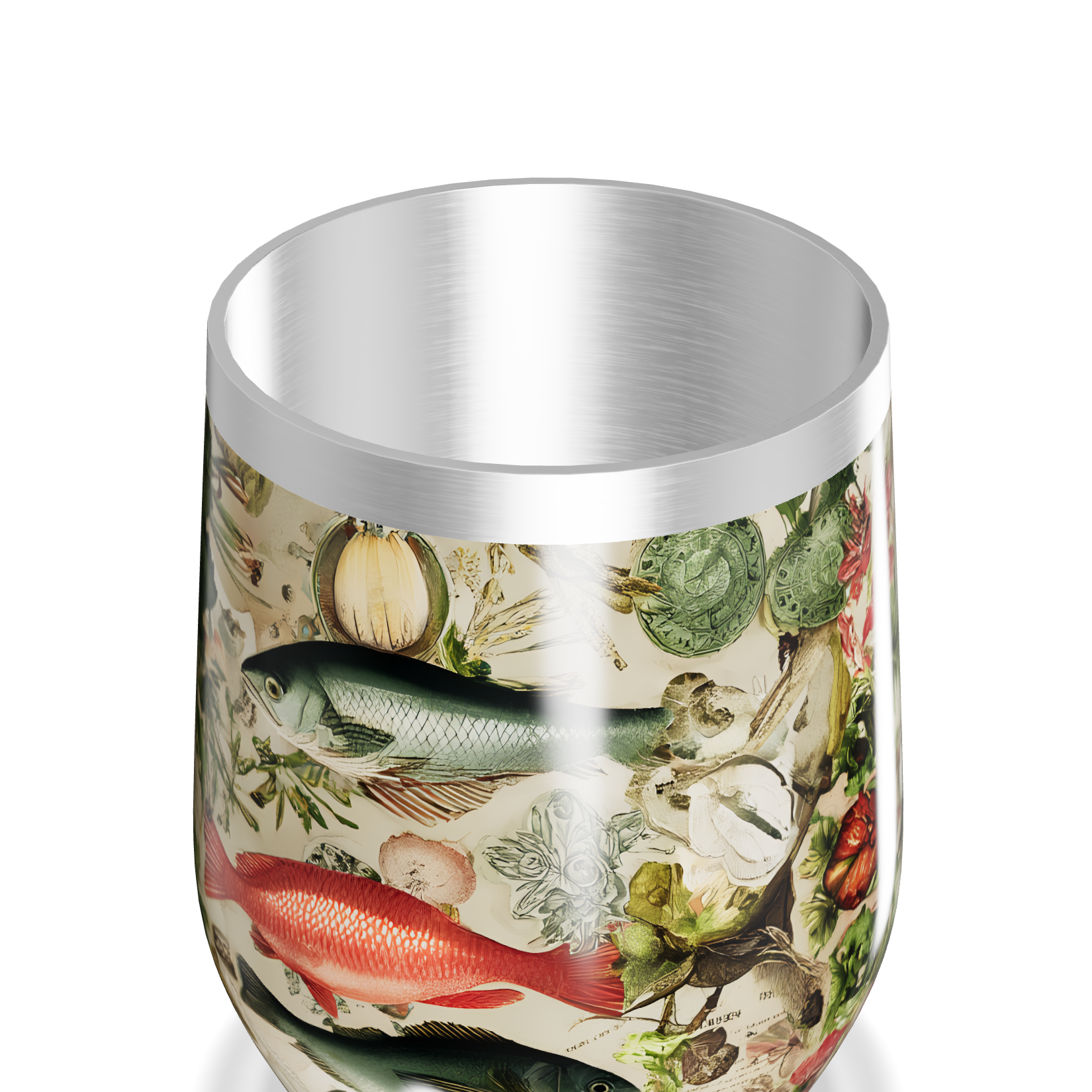 Copo Térmico Slim - Estampa Floral Colorida