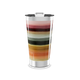 Copo Térmico - Listras Multicoloridas Inox