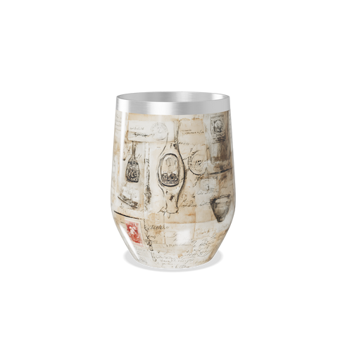 Copo Térmico Slim - Estampa Vintage Papel