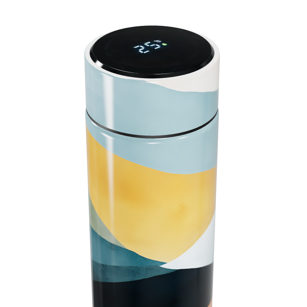 Garrafa Térmica Touch - Estampa Colorida