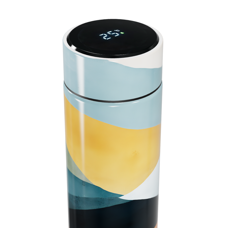 Garrafa Térmica Touch - Estampa Colorida